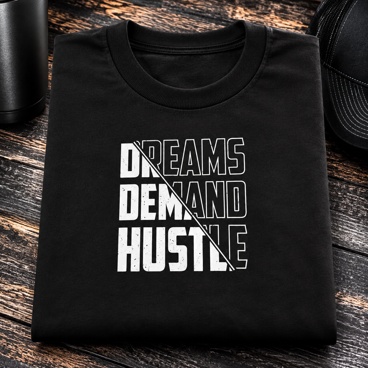 Dreams Demand Hustle T-Shirt