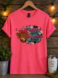 Just a Girl Who Loves Cows T-Shirt