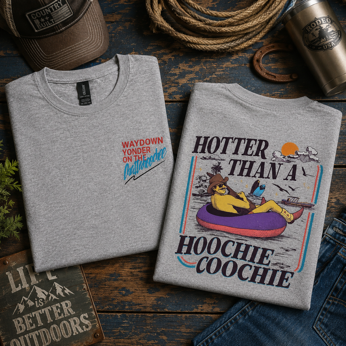 Way Down Yonder on the Chattahoochee T-Shirt