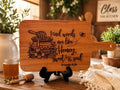 Laser Engraved Oak Cutting Board – "Kind Words Are Like Honey, Sweet to the Soul"