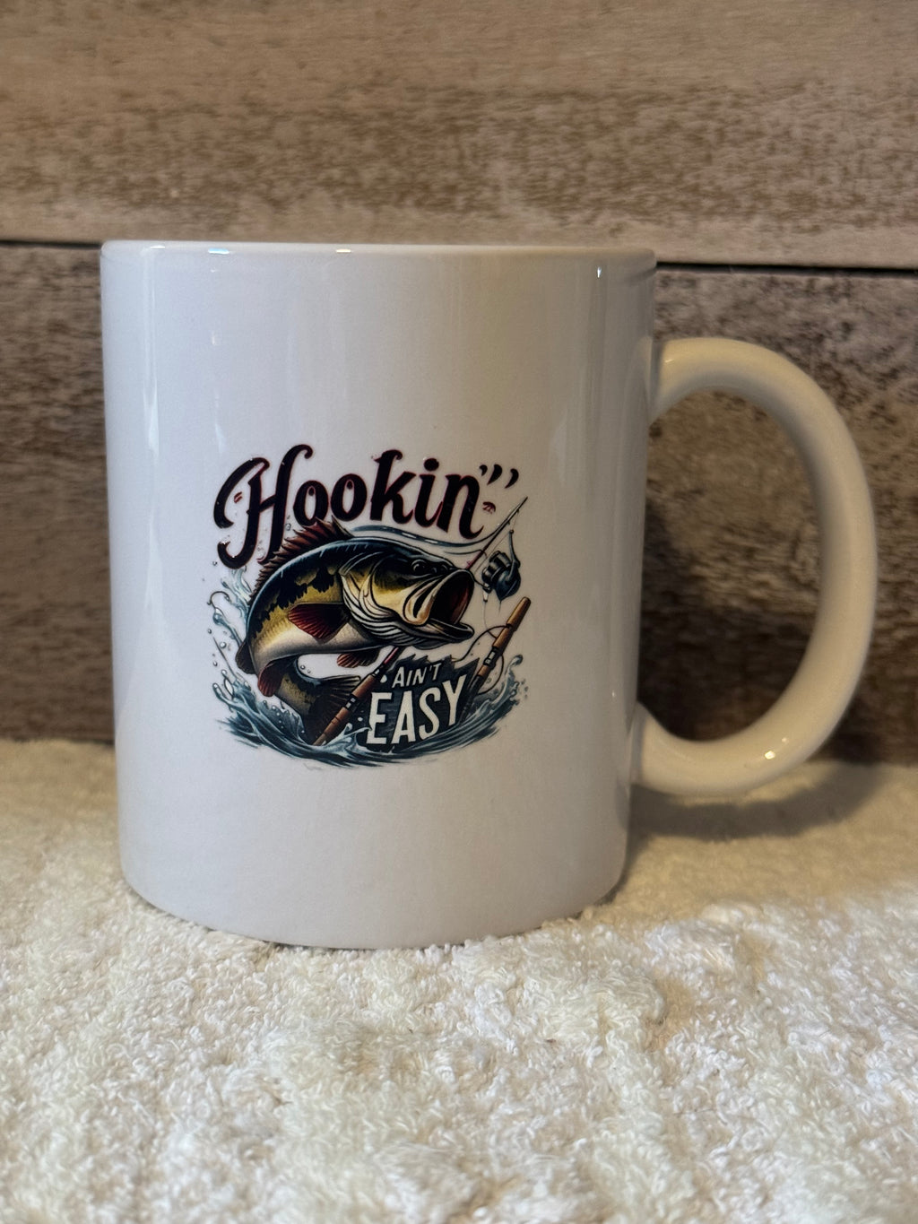 Hookin Ain't Easy – Nauti Boy Coffee Mug