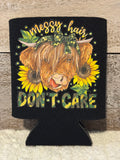 Messy Hair Don't Care Koozie
