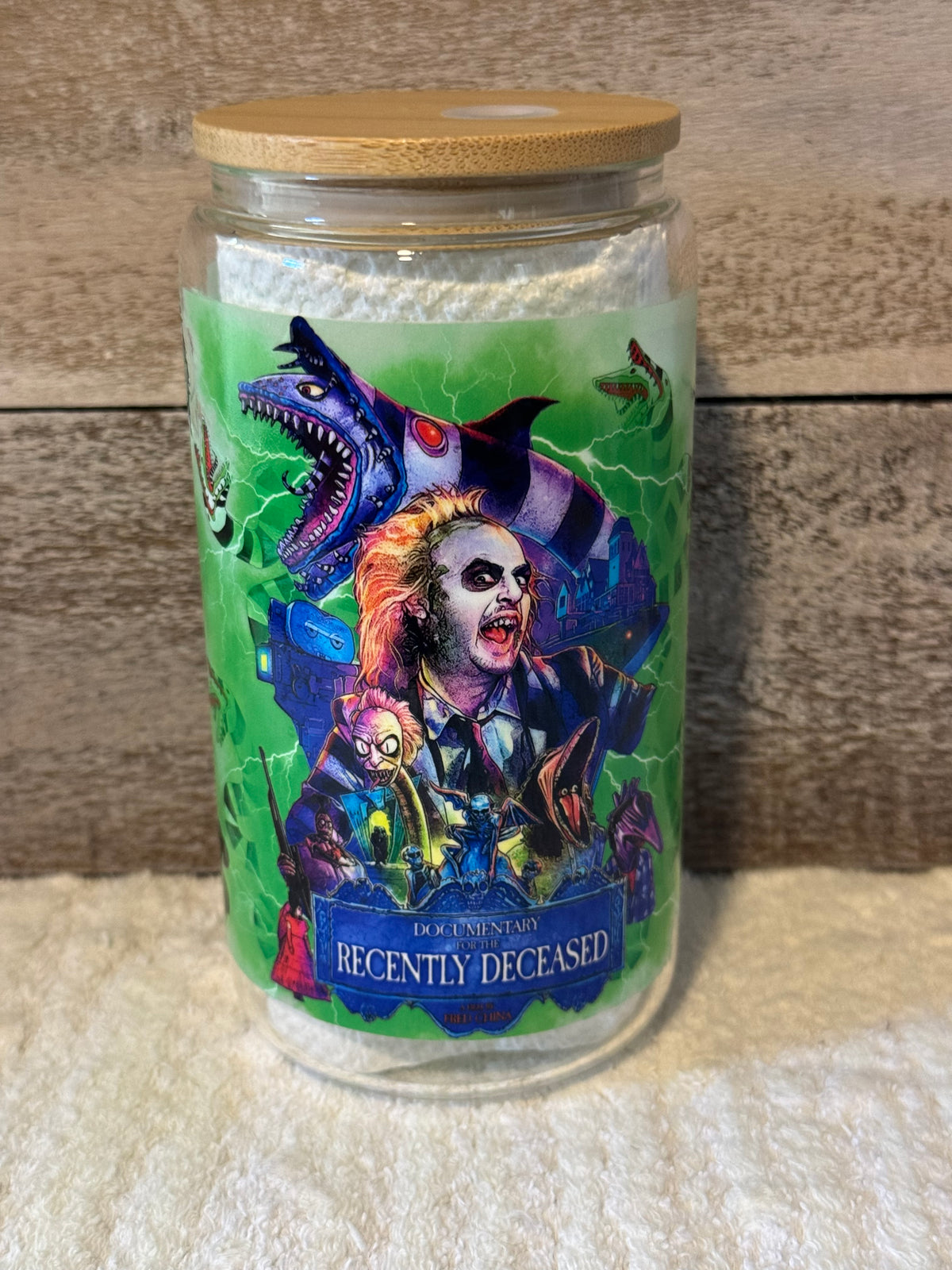 Beetlejuice "Showtime" Iced Coffee Cup