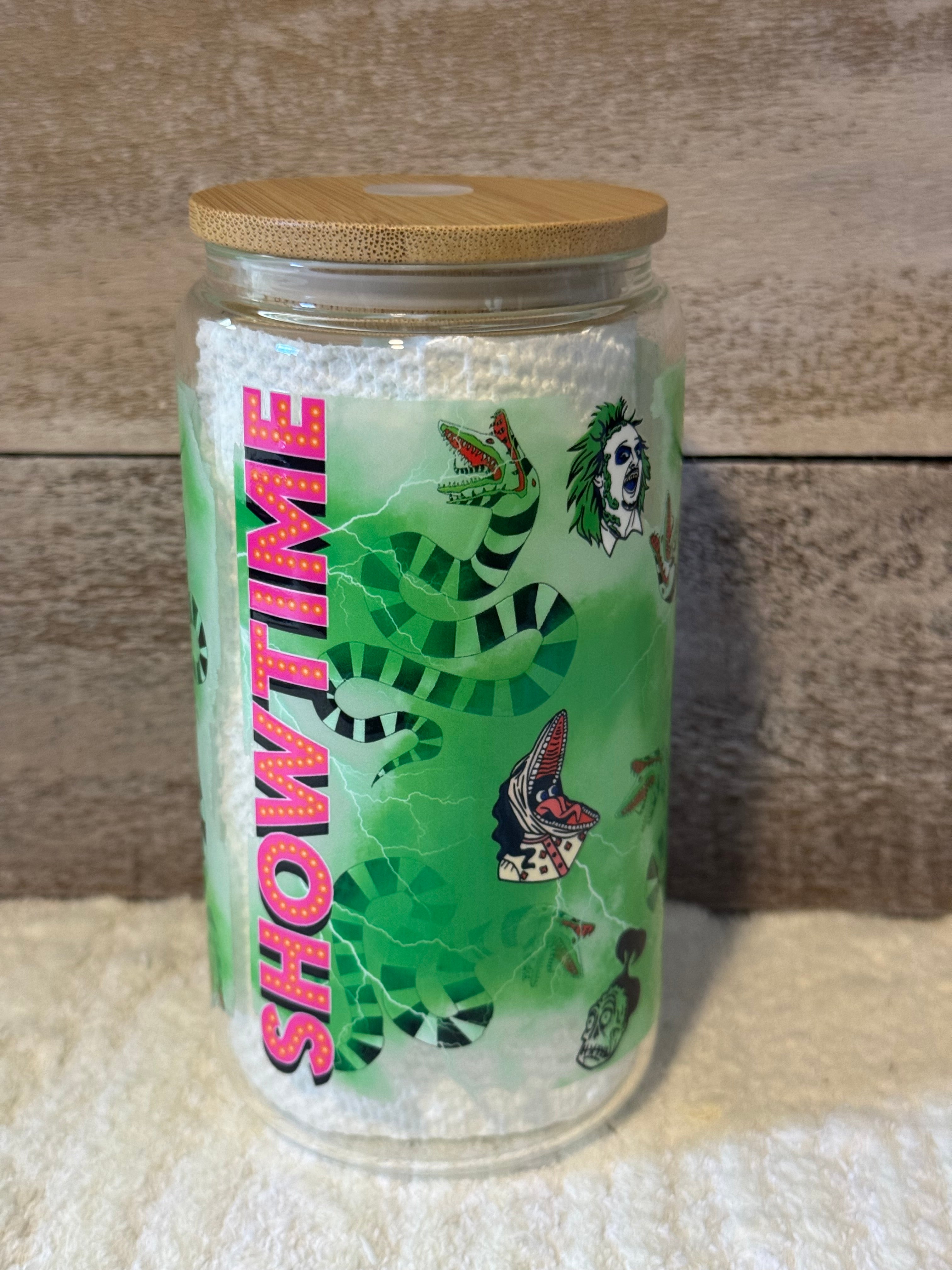 Beetlejuice "Showtime" Iced Coffee Cup