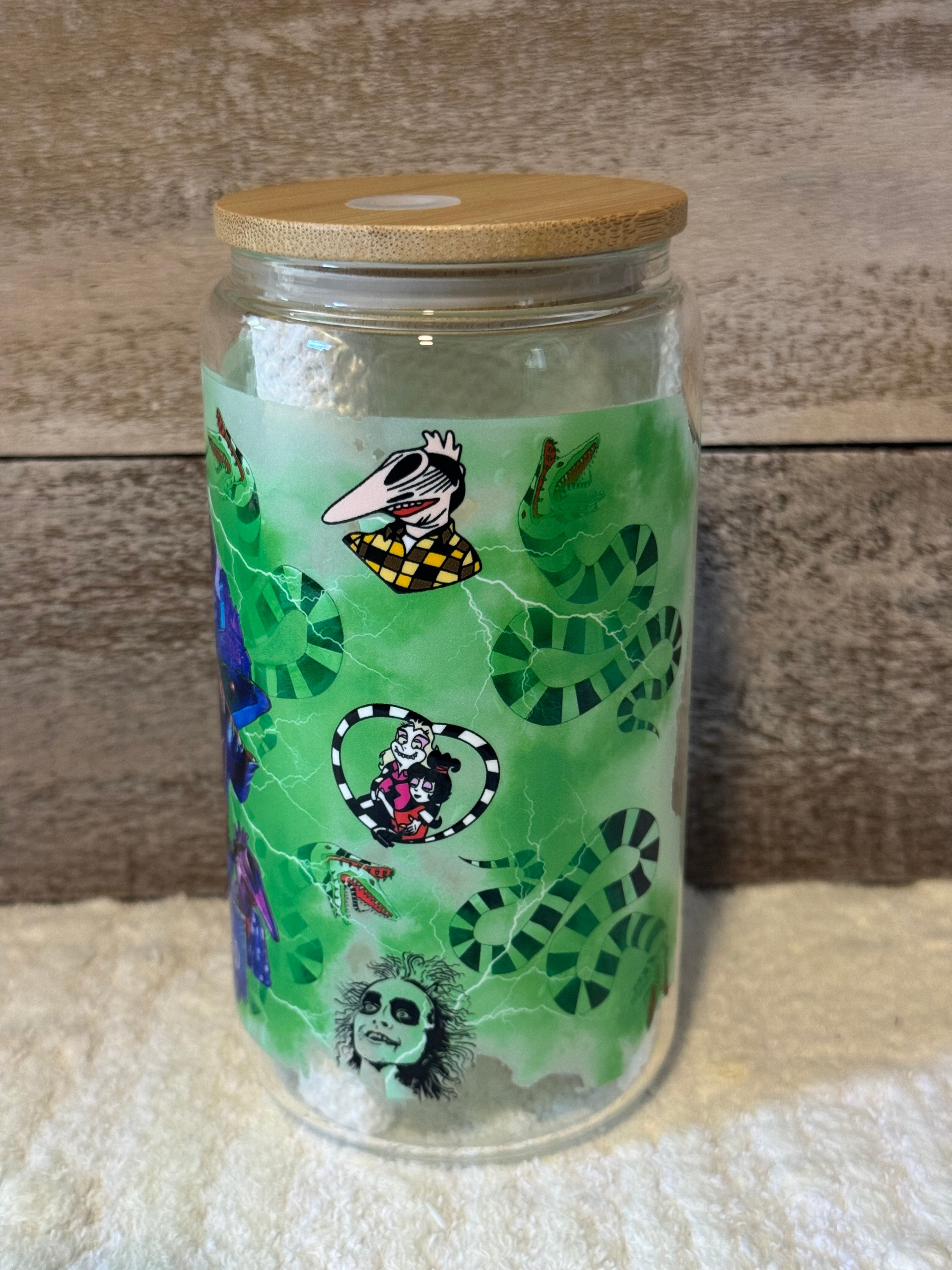 Beetlejuice "Showtime" Iced Coffee Cup