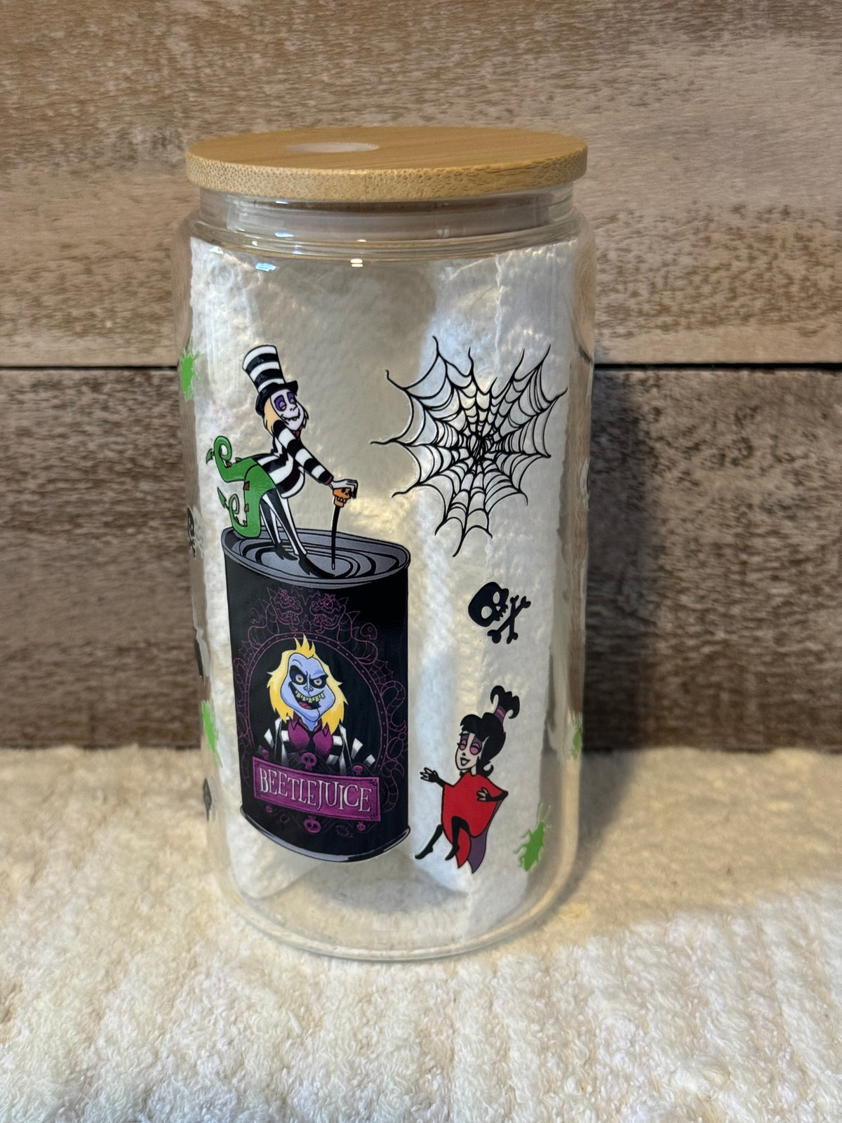 100% Beetle Juice Iced Coffee Cup