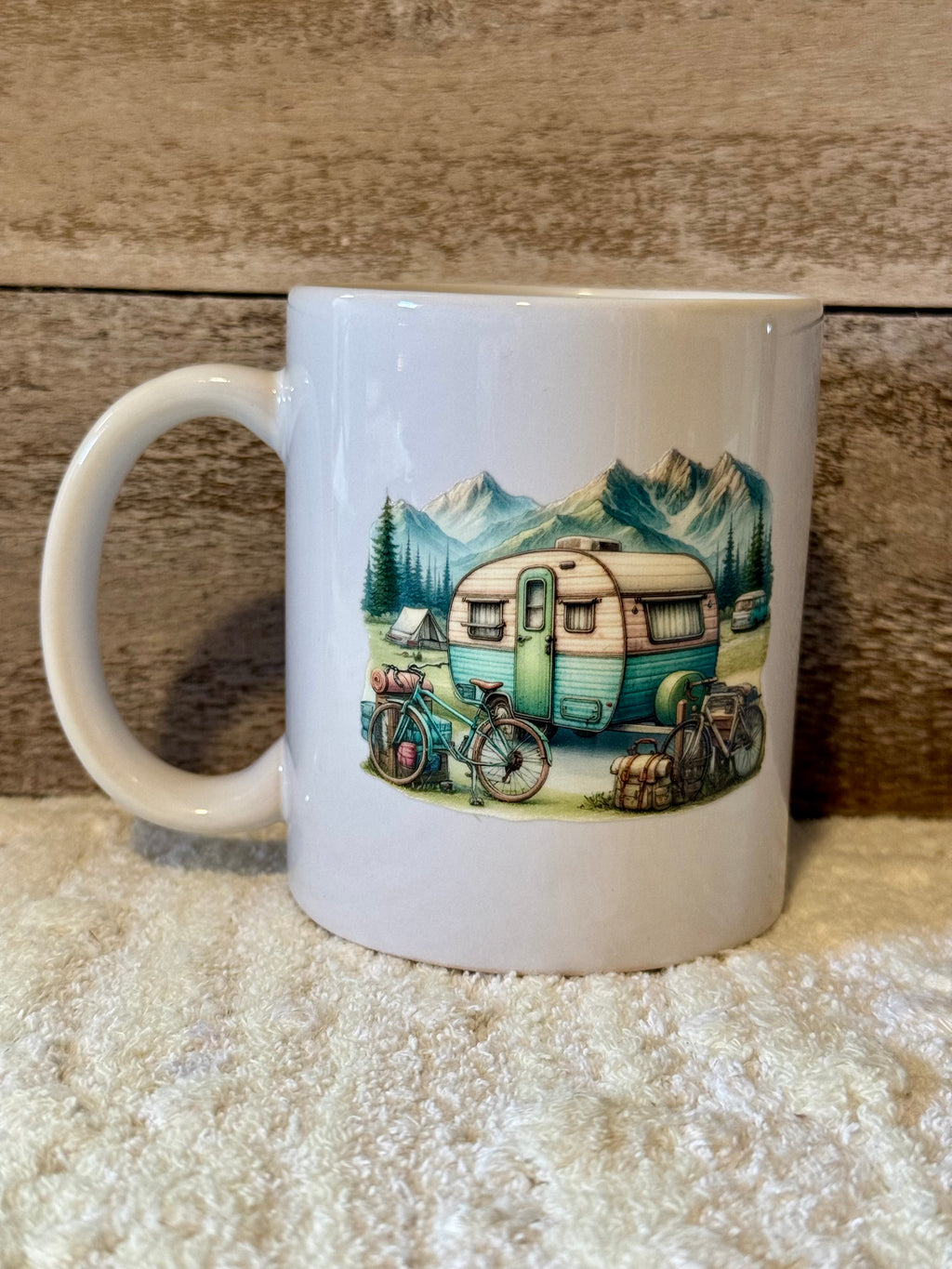 Michigan Camper Coffee Mug
