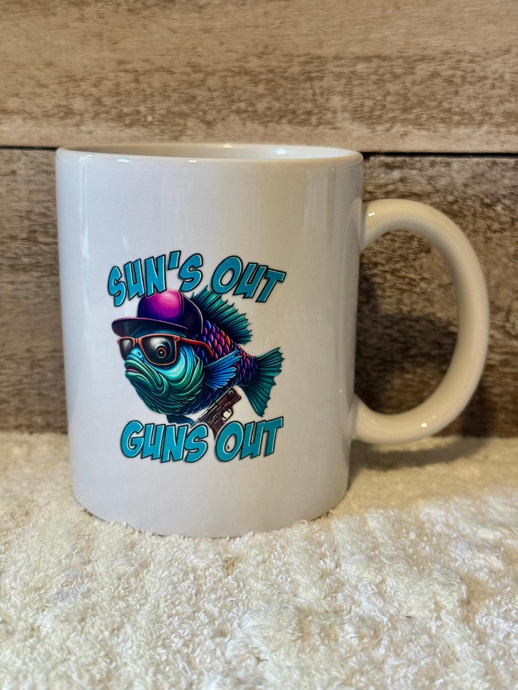 I'd Rather Be Fishing Coffee Mug – Double-Sided Funny Design