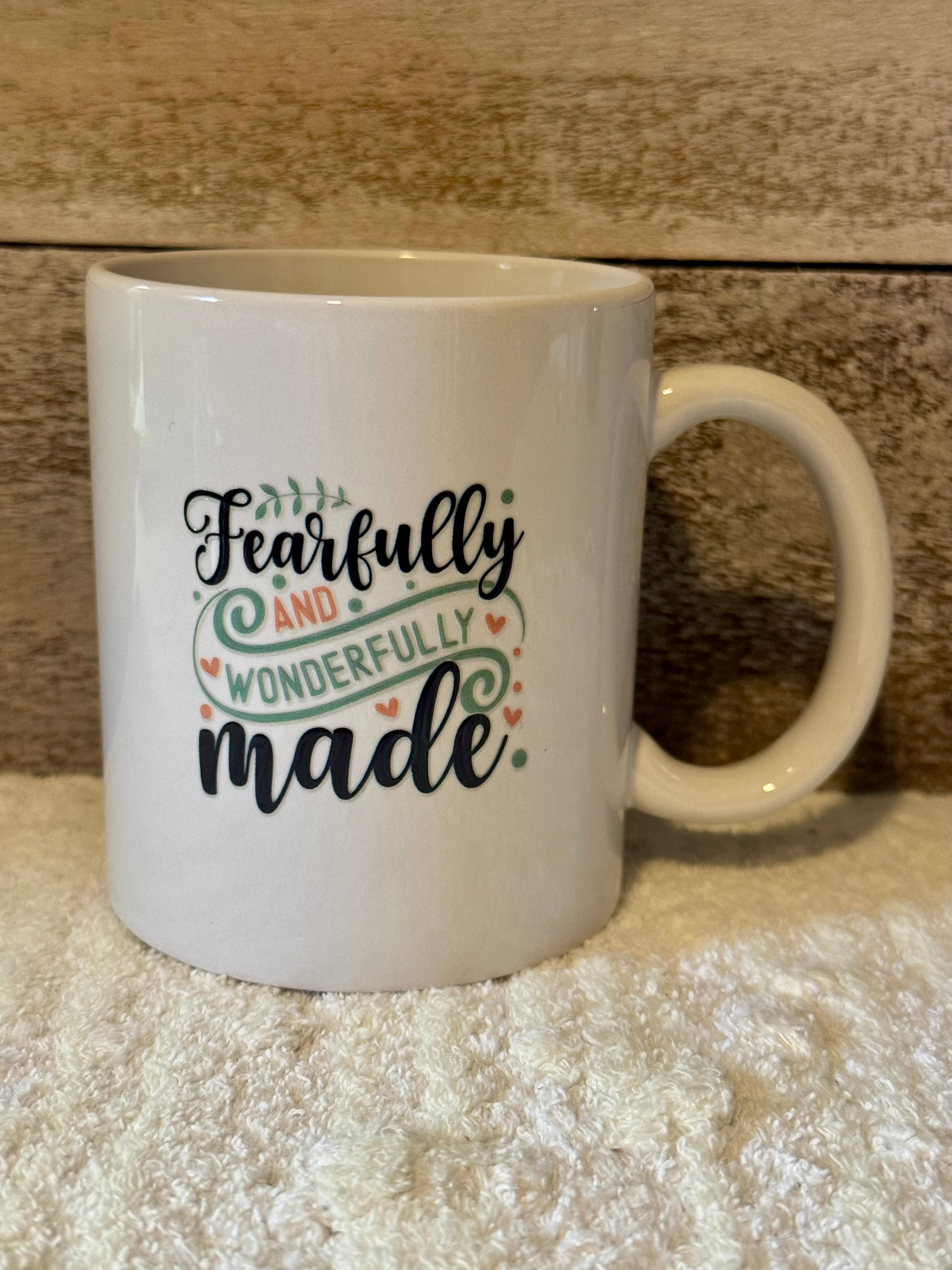 Fearfully and Wonderfully Made Coffee Mug
